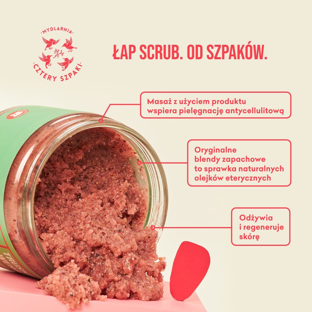 Cukrowy peeling do ciała TRUSKAWKA I WERBENA 1080x1080scrub-info