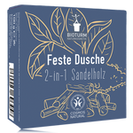 Kostka do mycia ciała i włosów 2w1 DRZEWO SANDAŁOWE