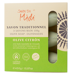 Mydło oliwne z olejkiem z trawy cytrynowej 3 x 150 g