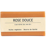 Mydło z masłem shea RÓŻA