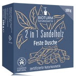 Kostka do mycia ciała i włosów 2w1 DRZEWO SANDAŁOWE