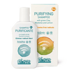 Oczyszczający szampon antyoksydacyjny z zieloną glinką, jemiołą i cytryną